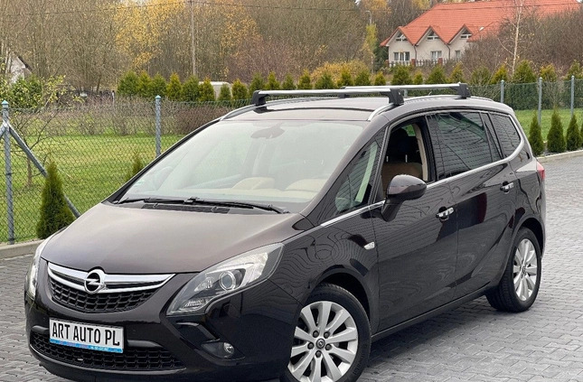 Opel Zafira cena 36997 przebieg: 219000, rok produkcji 2012 z Kozienice małe 667